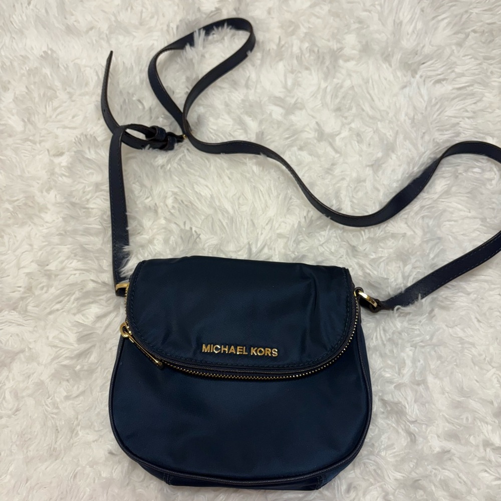 Michael Kors Dark Blue Crossbody Bag